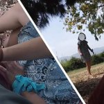 Tiro fuori il mio cazzo di fronte a una ragazza nel parco pubblico e lei mi aiuta a venire