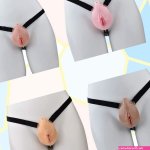 FRRK Sissy Pussy Chastity Cage With Wearable Butt Plug