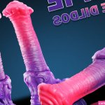 SWISOK Kelpie Seahorse Dildo Fantasy Dildo Horsecock Dildo