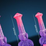 SWISOK Kelpie Seahorse Dildo Fantasy Dildo Horsecock Dildo