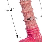: DJXIK Realistic Monster Silicone Dildo: 23.5Cm Ribbed Textured Shape with Strong Suction Cup Large Fantasy Dildo for Women Large Anal Plug Dildo Prostate Massager : Health Household