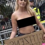 Extinction rebellion protester selling topless photos on OnlyFans to raise money for environmental causes