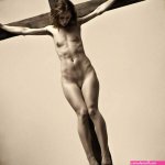Skinny nude girl crucified by Buffalor5 on DeviantArt