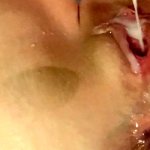 Big Dick Cums on Squirting Pussy! Huge Close up Cumshot