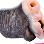Animal Pocket Pussy Masturbator With 3D Vagina Tight Anus Toy