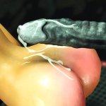 Sci-Fi sex machine. A super sexy brunette gets fucked by humanoid robot shemale