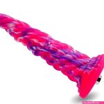 25.4 cm 10 in Awl Spiral Anal Fantasy Dildo KlicLok Dildo