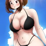 Sexy Ochaco Uraraka by THORO07 on DeviantArt