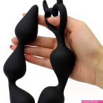 Large Anal Beads Butt Plug