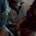 Redhead Elf takes Tauren Dick in the ass