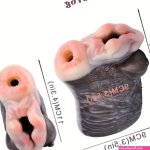 Animal Pocket Pussy Masturbator With 3D Vagina Tight Anus Toy