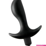 Silicone Prostate Massager 3.5 Inch Vibrating Anal Plug