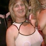 Party MILFs With Big Boobs Flash Their Tits In Public