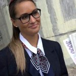 Stewardess Gets Cash for Sex Czech Streets
