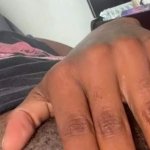Black FTM Daddy Saint Fucks His Pussy In Bed