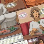 Porn comic My Sons Girl. Hachijuu. Sex comic brunette MILF is
