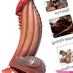 Huge Realistic-Dildo-Girth-Dong-Large-Wide-Big-Giant-Cock-Sex Penis Women Toys