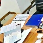 New Blonde Secretary Kneels Under Desk Blowjob XXX