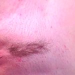 Close up pulling my long sexy pussy lips with my landing strip ready to be licked