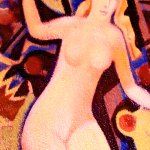 Nude work 2020 by Nikolai Alekseevich Antonov: History Analysis Facts