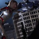 Female Ultraman Is Fucked By A Huge Mechanical Cock