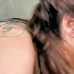 Tattooed Busty Brunette Grimaces Bent Over BDSM Free Tube