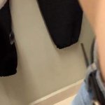 A Real Creampie in the Fitting Room! Cum in My Tight Pussy while I Try on Jeans.