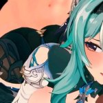Genshin Impact Eula Hentai Blow Job and Doggy Style Sex Big Boobs MMD 3D Blue Hair CLIP