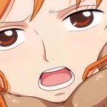 Nami giving blowjob until cum in mouth full version