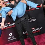 Tara Strong Cleavage at Captain America Brave New World Premiere!