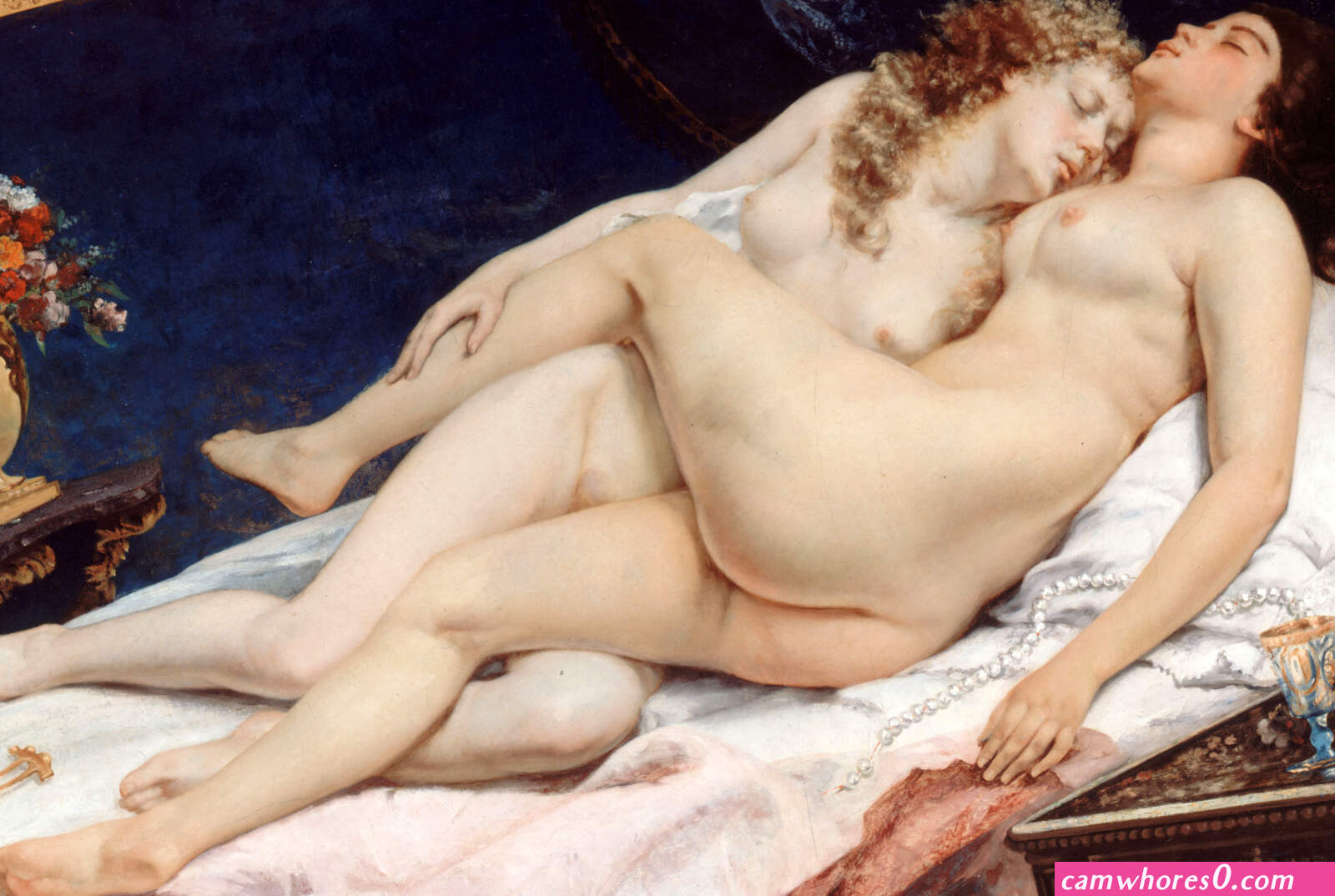 Erotic soft lesbian