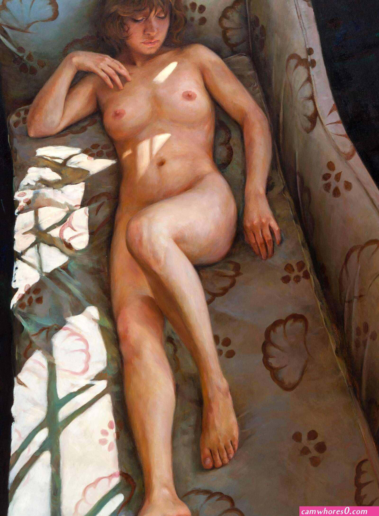 Resting naked